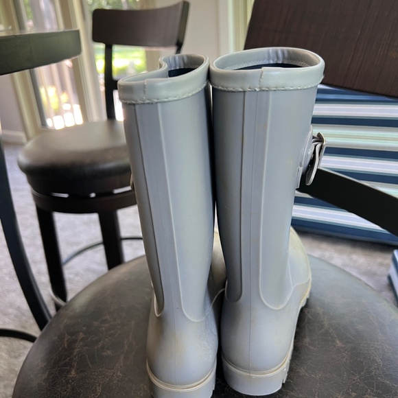 Grey EvShine Rubber Boots size 38 (women's 8) - Picture 3 of 4